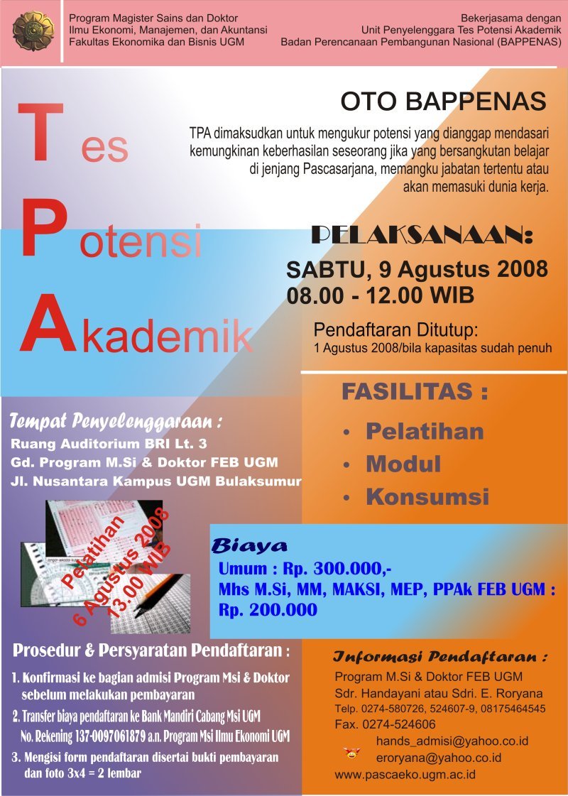 Tes Tpa Ugm