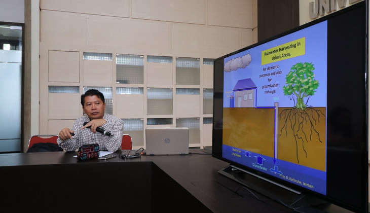 Pakar UGM Ajak Masyarakat Memanen Air Hujan