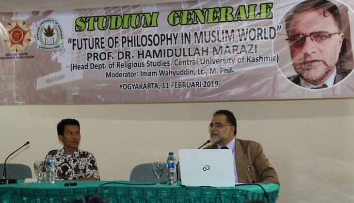Pakar Filsafat Centar University of Khasmir Bahas Masa Depan Filsafat Dalam Dunia Islam di UGM