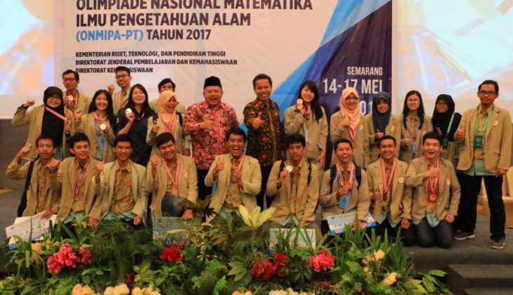 UGM Boyong 23 Medali ON MIPA 2017