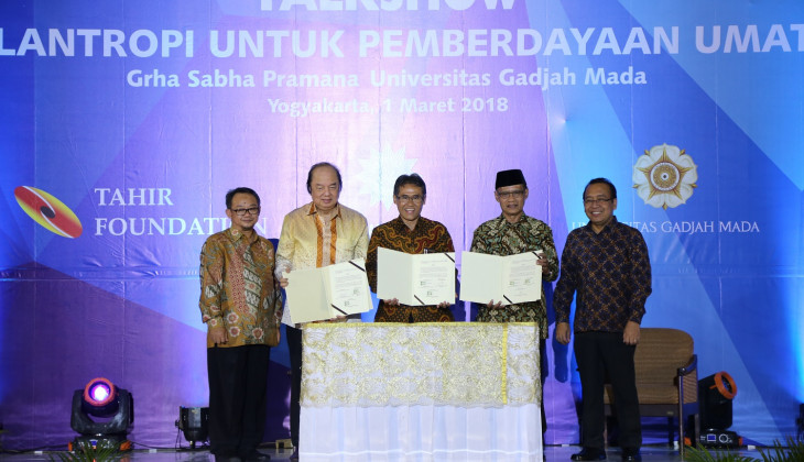UGM, Tahir Foundation, dan Muhammadiyah Kerja Sama Pemberdayaan Masyarakat  