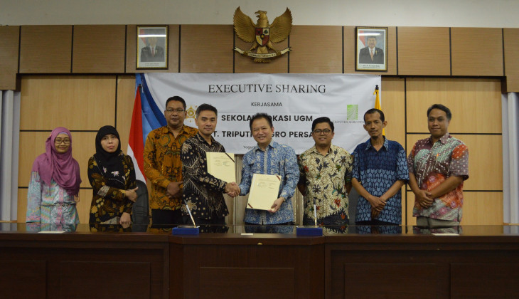 Kerjasama Sekolah Vokasi dan PT Triputra Agro Persada