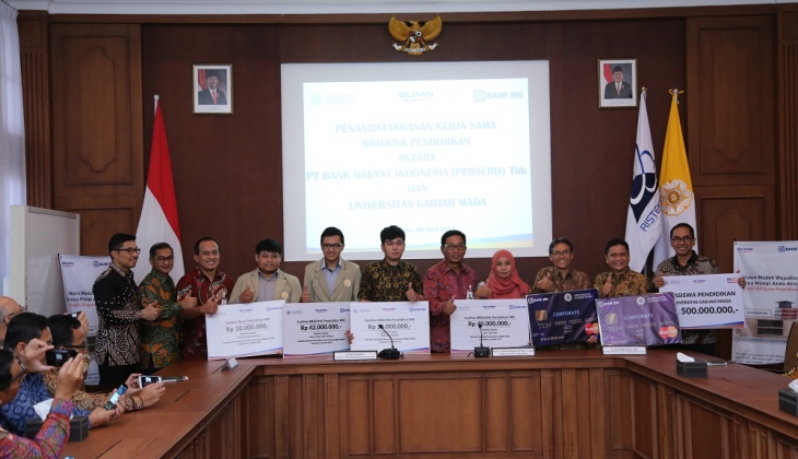 UGM Jalin Kerja Sama dengan BRI