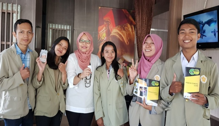 Mahasiswa UGM Ubah Sampah Sekam Padi Jadi Bahan Produk Kreatif