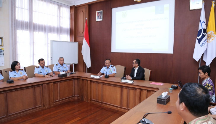 UGM dan Pangkalan TNI Adisutjipto Jalin Kerja Sama
