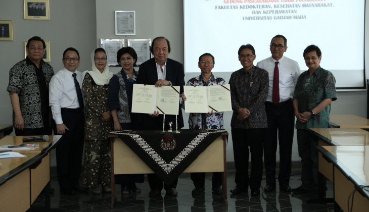 Tahir Foundation Serahkan Gedung Pascasarjana FKKMK UGM