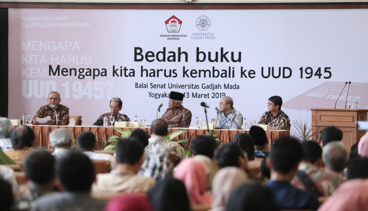 Naskah Asli Konstitusi RI Harus Dipertahankan