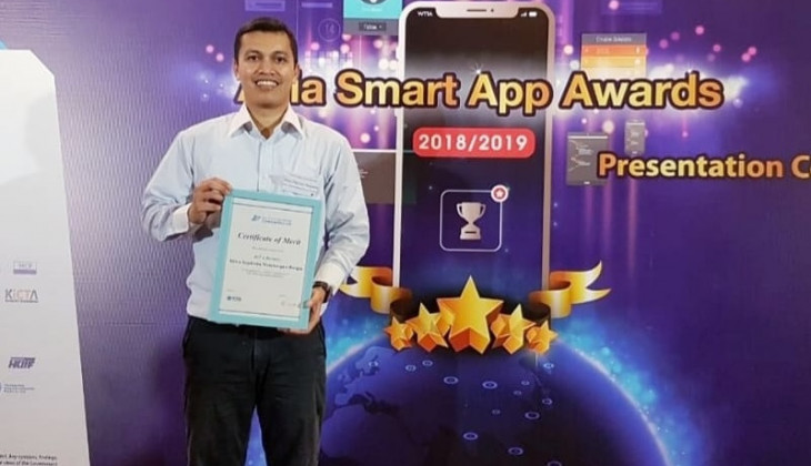 RiTx Bertani, Aplikasi Karya Dosen UGM Raih Penghargaan di Asia Smart App Awards 2019 Hong Kong