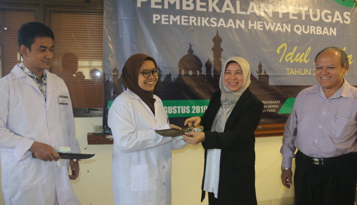 FKH UGM Kirim Ratusan Petugas Pemeriksa Hewan Kurban