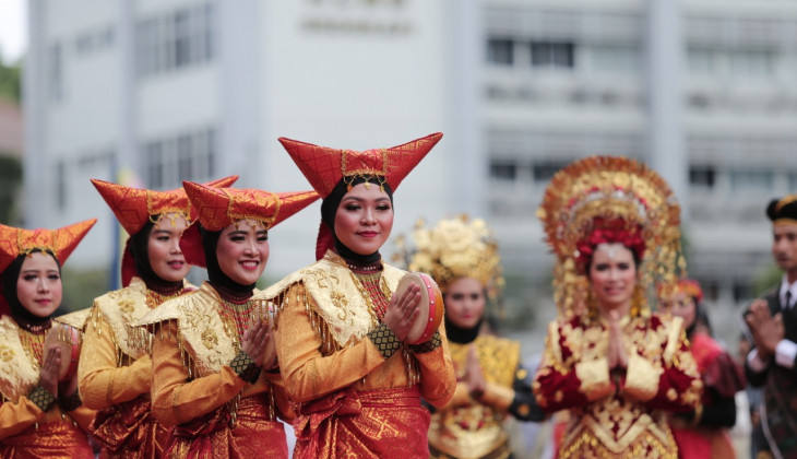 Ragam Budaya Nusantara Semarakkan Peringatan HUT RI di UGM