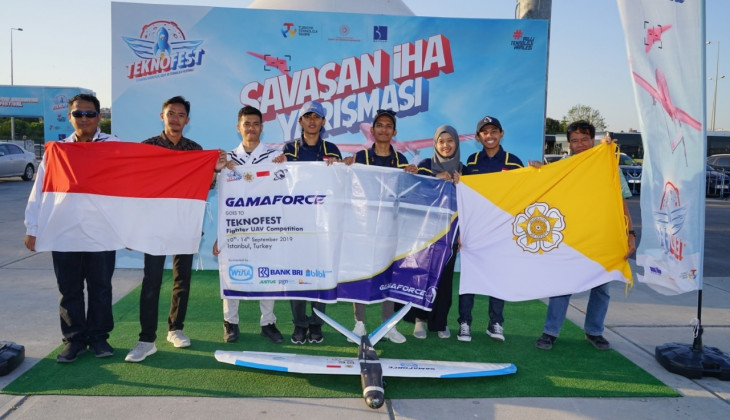 Robot Terbang UGM Juarai Kompetisi UAV di Turki