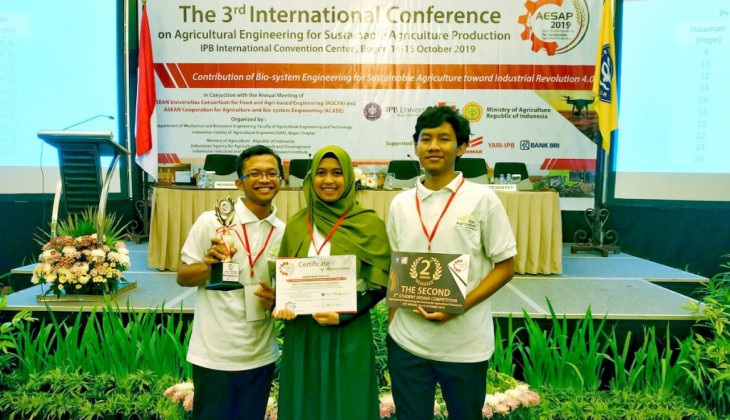 Mahasiswa FTP UGM Juara II Kompetisi Mahasiswa Teknik Pertanian Tingkat ASEAN