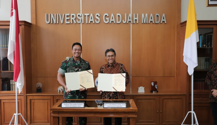 UGM dan TNI AD Kerja Sama Pendidikan Prajurit    