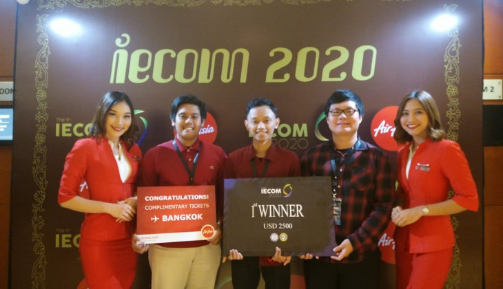Tim UGM Juara 1 Kompetisi Internasional IECOM 2020