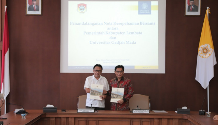 UGM dan Kabupaten Lembata Jalin Kerja Sama