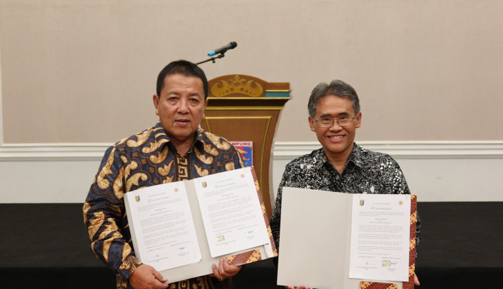 UGM dan Provinsi Lampung Jalin Kerja Sama