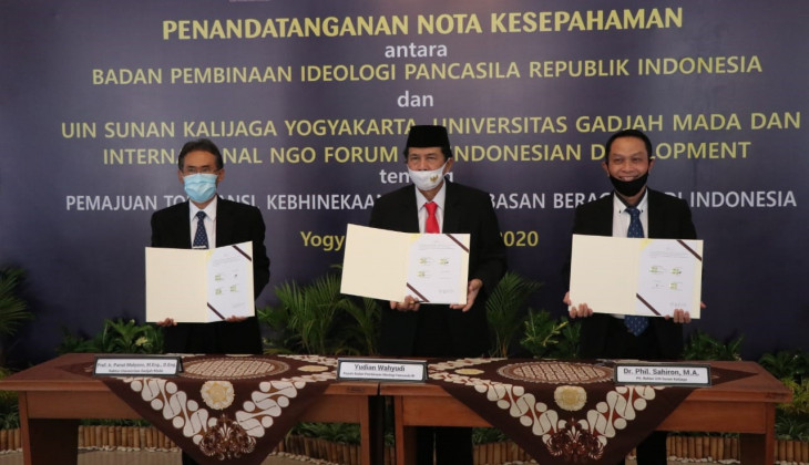 BPIP, UGM, UIN Sunan kalijaga Kerjasama Pemajuan Toleransi, Kebhinekaan dan Kebebasan Beragama di Indonesia