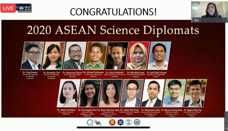 Dua Dosen UGM Terpilih Sebagai ASEAN Science Diplomat 2020