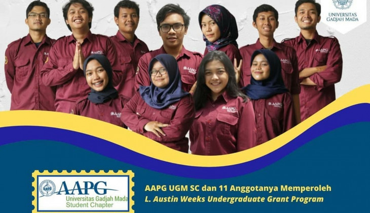 11 Mahasiswa AAPG UGM-SC Terima dana pendidikan L. Austin Weeks Undergraduate Grant Program