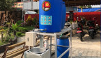 KKN-PPM UGM Gergunung, Klaten Buat Alat Cuci Tangan Sistim Penjernih Air 