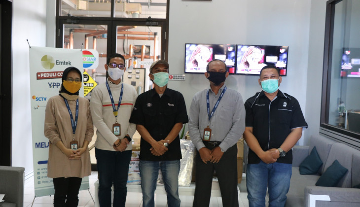 UGM Terima Bantuan Peduli Covid dari YPP Indosiar-SCTV
