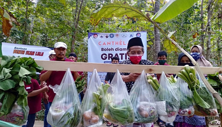 KKN UGM Online Berdayakan Warga Gunung Sewu terdampak Covid-19