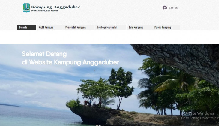 Tim KKN-PPM UGM Kembangkan Berbagi Aplikasi dan Website untuk Biak Numfor