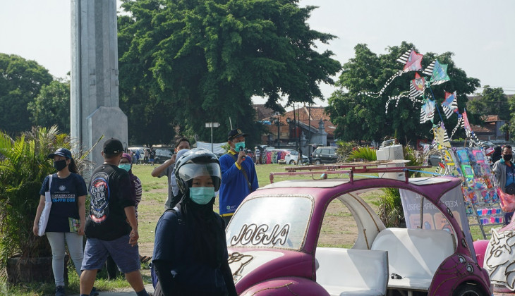 Odong-Odong Covid Ala Mahasiswa KKN UGM