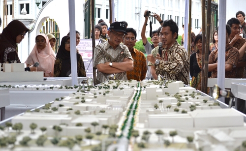 Mahasiswa UGM Pamerkan Desain Kawasan Heritage Track Yogyakarta