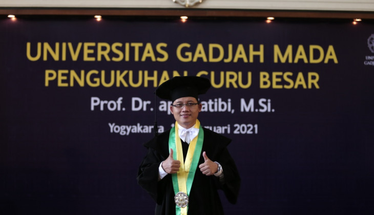 The Inauguration of Prof. Satibi as a Professor