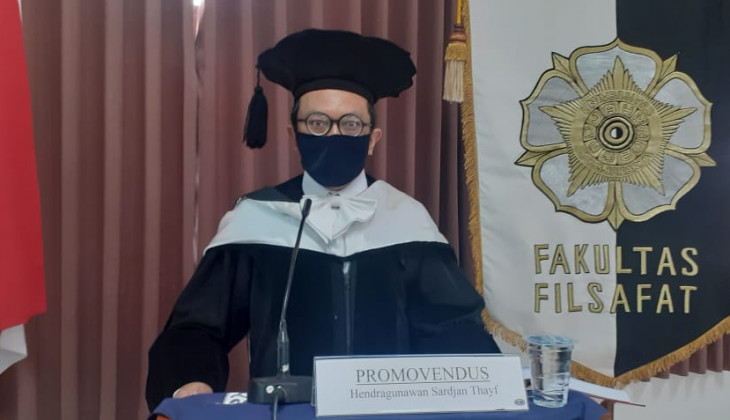 Raih Doktor Usai Kaji Korporasi Dalam Tinjauan Mazhab Frankfurt