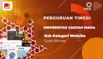 Website UGM Raih Gold Winner PR Indonesia Awards 2021