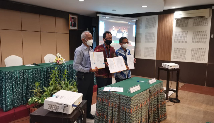 Penandatangan Kontrak Pembangunan Gedung P3I UGM