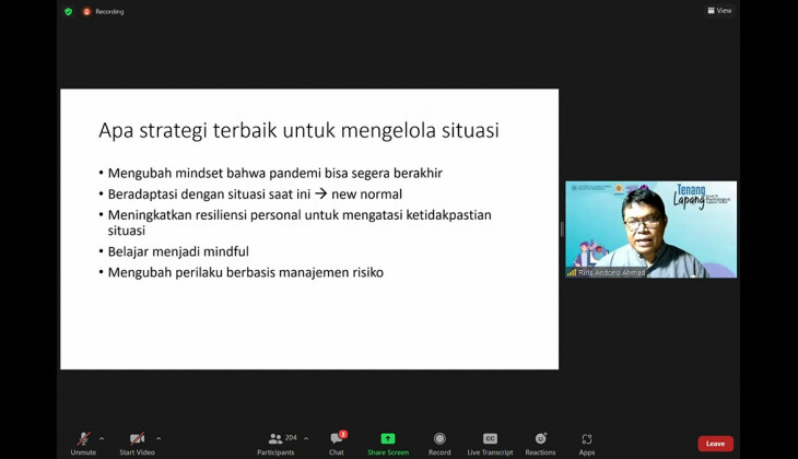 Peluncuran Tenang Lapang