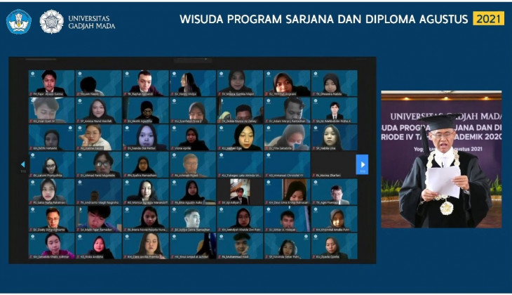 Wisuda 2.846 Sarjana dan Diploma, Rektor UGM Harap Lulusan Bawa Perubahan Bagi Bangsa