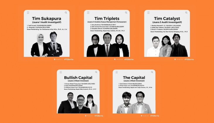 Tim Kontingen UGM Sabet 5 Juara pada KBMK 2021   