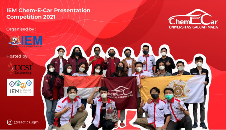 Tim Reactics Kanaka UGM Raih 1st Place pada Malaysia Chem E-Car Online Competition 2021