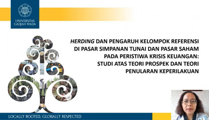 Mahasiswa Program Doktor UGM Teliti Herding di Pasar Simpanan Tunai dan Pasar Saham