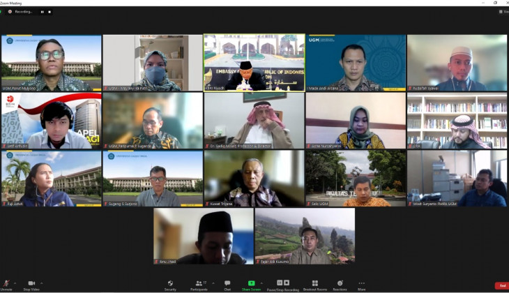 UGM Memperluas Kerja Sama dengan Perguruan Tinggi di Kerajaan Arab Saudi