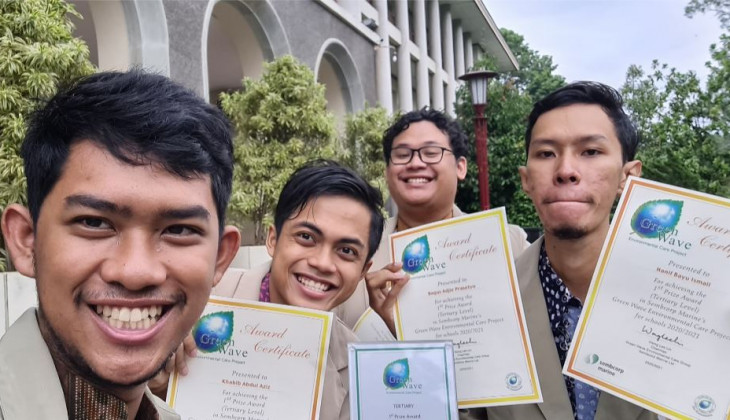 Engineering Students Take Top Prize at 2021 Green Wave Environmental Care Competition