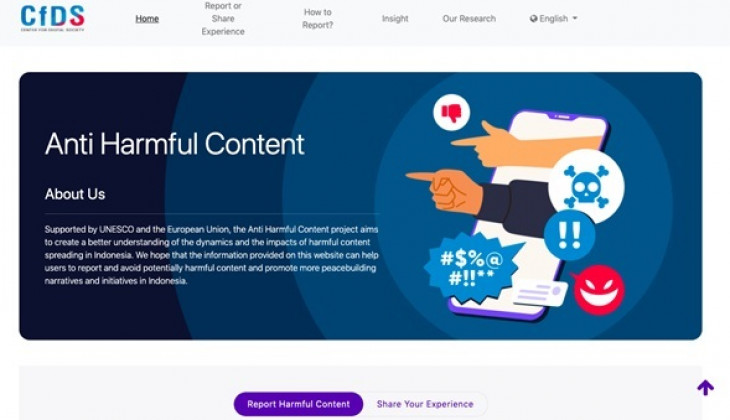 UGM Center for Digital Society Kicks Off Anti-Harmful Content Project