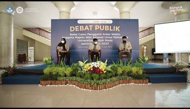 UGM Adakan Debat Publik Bakal Calon PAW Anggota MWA Unsur Mahasiswa   