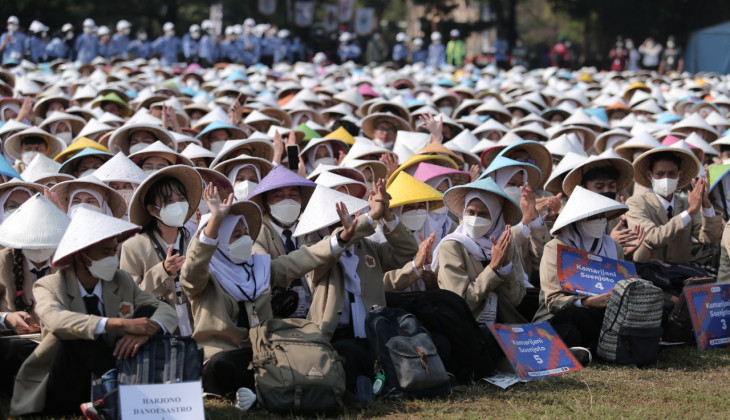 PPSMB UGM 2022 Resmi Dibuka Secara Luring di Lapangan Pancasila