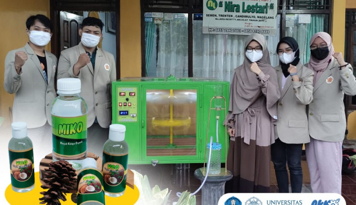 Lima Mahasiswa UGM Berhasil Kembangkan Teknologi Untuk Tingkatkan Umur Simpan VCO