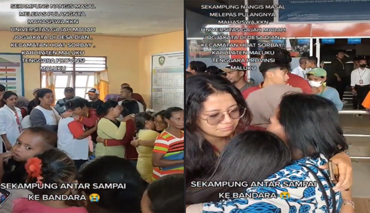 Video Perpisahan Tim KKN Mahasiswa UGM Viral di Sosial Media