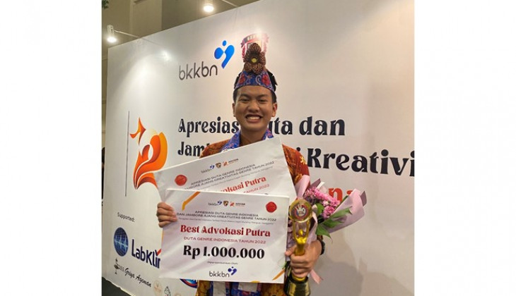 Mahasiswa UGM Jadi Duta Genre Indonesia Best Advokasi 2022