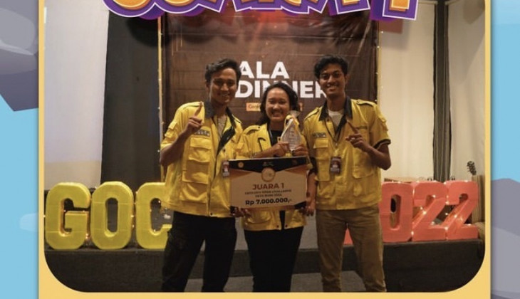 Tim Gajah Mungkur Juara 1 Kompetisi Pemetaan Geologi