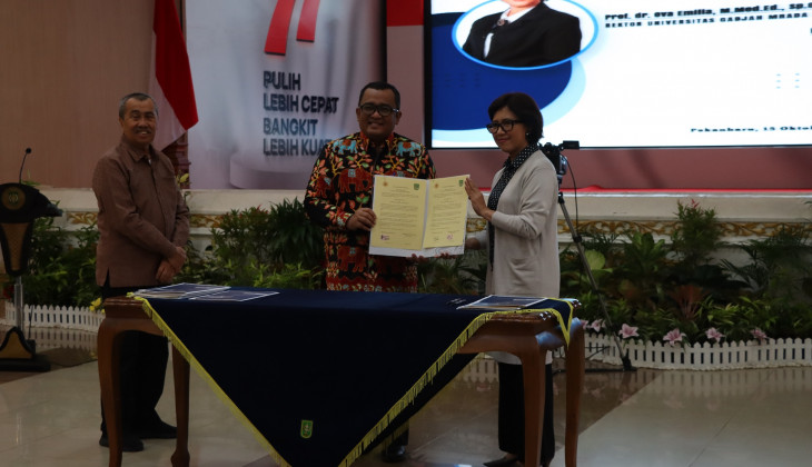 UGM, Pemerintah Daerah dan Perguruan Tinggi di Riau Jalin Kerjasama