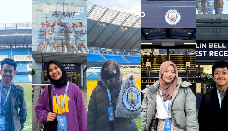 Mahasiswa UGM Belajar Strategi di Klub Manchester City