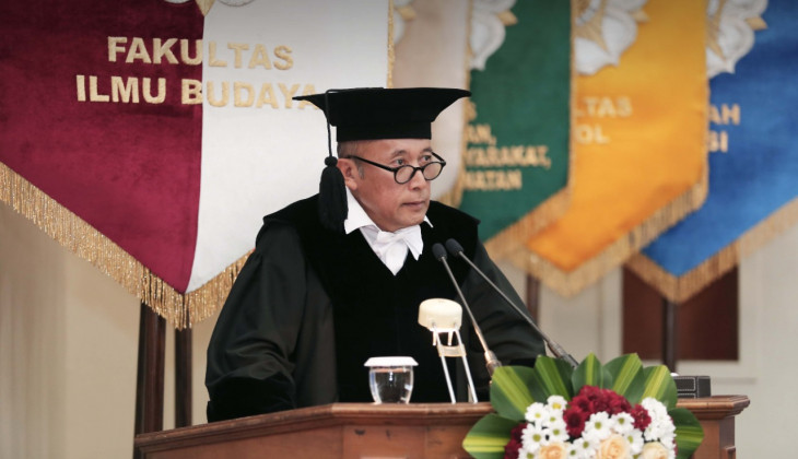 Kepala PSPK Bambang Hudayana Dikukuhkan sebagai Guru Besar Bidang Antropologi